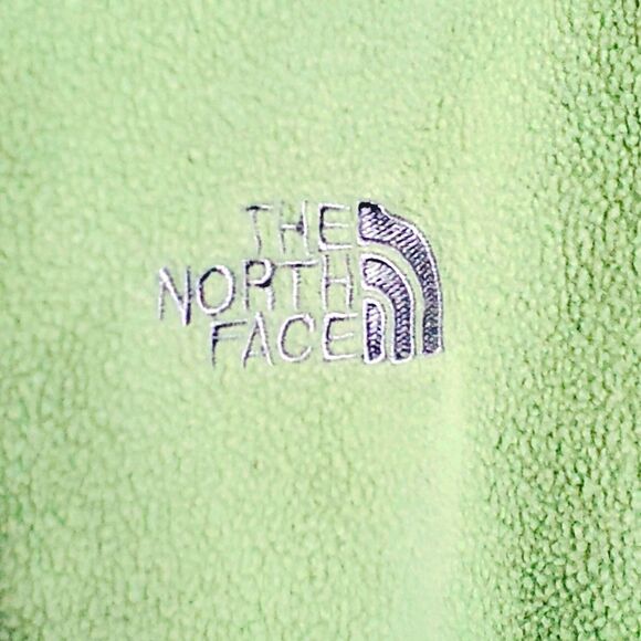 The North Face Fleece Jacket Womens Small Summit Series Lime Green Full Zip - Picture 3 of 8